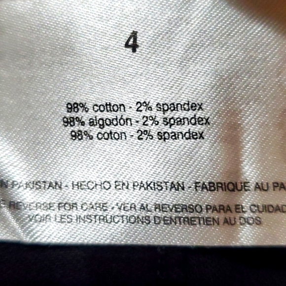 Social Standard by sanctuary Camouflage black/gray Women's pant size 4 - Picture 7 of 7